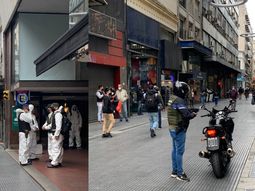 Gendarmer&iacute;a hizo un allanamiento&nbsp;en&nbsp;la city por una investigaci&oacute;n por lavado y narcotr&aacute;fico. Cr&eacute;dito:&nbsp;@tobillosdepapel