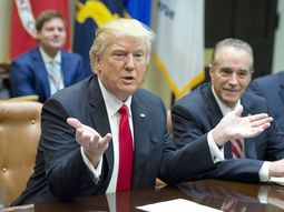 Donald Trump se quejó de su pesada herencia Donald Trump se quejó de su pesada herencia