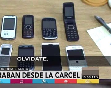 Llamó a quejarse por su celular desde la cárcel