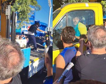 Hinchas de Vélez rescataron una moto secuestrada por una grúa de la Ciudad