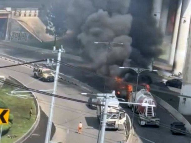 Así fue la explosión de una pipa de gas en México que dejó al menos cuatro muertos
