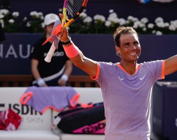 Rafael Nadal volvió con un contundente triunfo en el ATP 500 de Barcelona