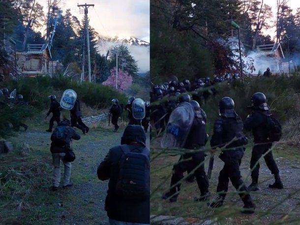 Así comenzó el operativo de las fuerzas federales contra la comunidad mapuche