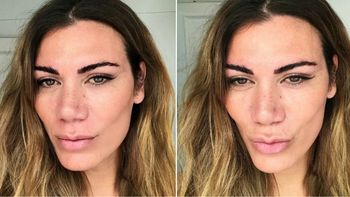 Flor de la V, a cara lavada Flor de la V, a cara lavada