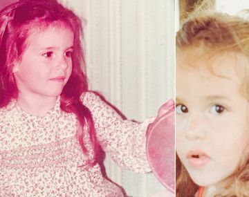 La actriz que abrió el baúl de los recuerdos: mirá las fotos de su infancia