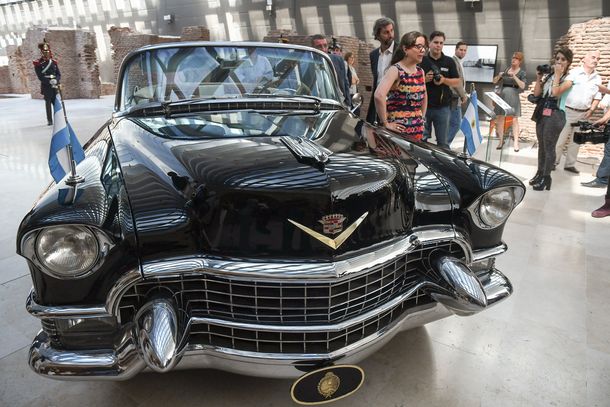 Restauraron el Cadillac que utilizó Perón y será exhibido en el Museo Casa Rosada