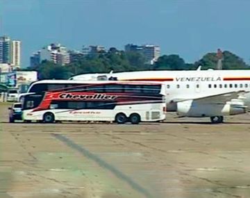 Huracán llegó al país en el avión presidencial de Nicolás Maduro