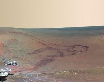 Aposté una cena a que no hay vida en Marte