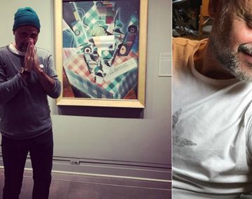 Jorge Rial se hizo un tatuaje de Frida Kahlo.