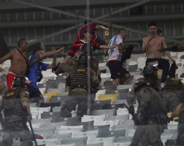 San Lorenzo repudió el brutal ataque de la Policía de Brasil a sus hinchas: Injustificada y salvaje