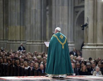 Misa del Papa en la Catedral de San Patricio en Nueva York
