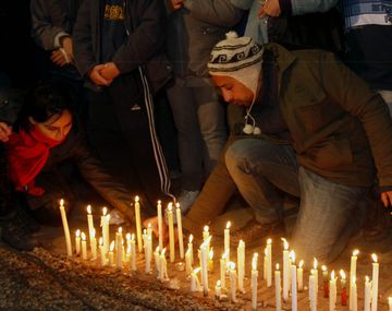 Los vecinos realizaron una vigilia en reclamo de justicia y seguridad