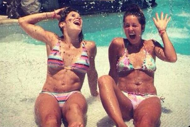 Infartantes: Las Leonas eligieron la pileta para relajarse en Tucumán