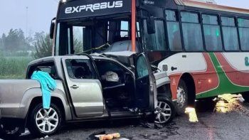 Dos jóvenes rugbiers murieron en un impresionante choque frontal