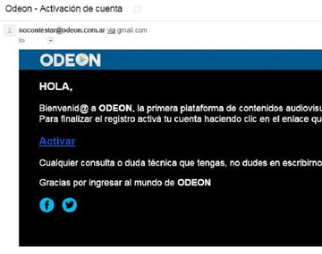 ¿Tuviste problemas para registrarte en Odeon? Mirá cómo solucionarlo