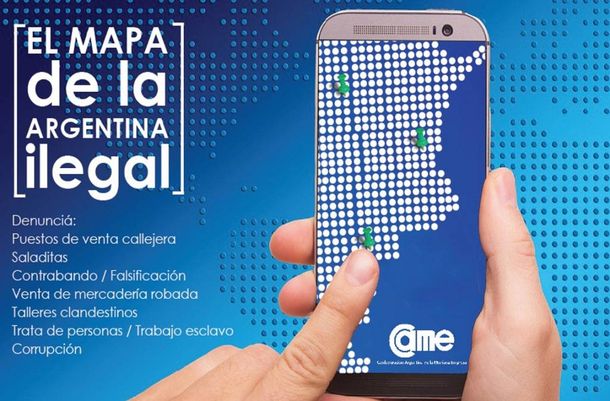 Desarrollan una app para denunciar la venta ilegal y la piratería en todo el país