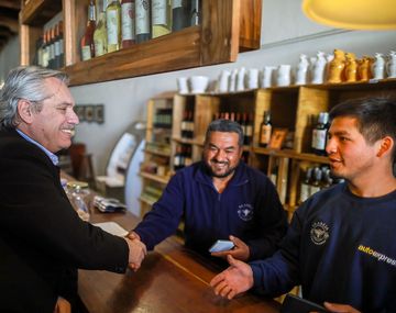 Alberto llamó a un pacto entre empresas