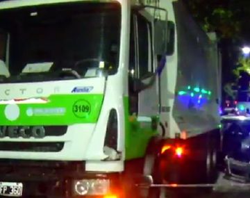 Recolector herido en Villa Crespo