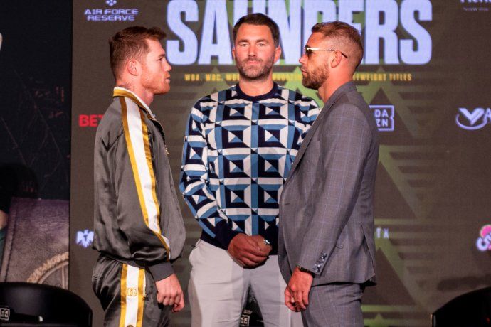 En medio de la pandemia, Canelo Álvarez y Saunders pelearán en un estadio con 70 mil espectadores