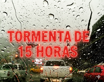 Tormentón de 15 horas