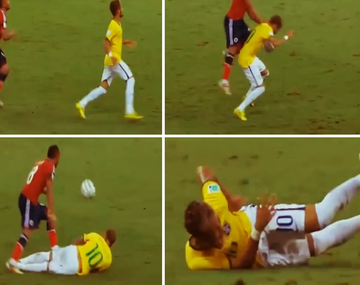 Mirá la patada que dejó a Neymar afuera del Mundial
