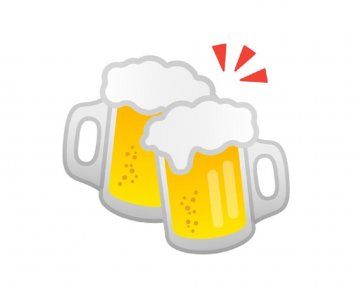 La historia detrás del emoji del brindis con cerveza de WhatsApp