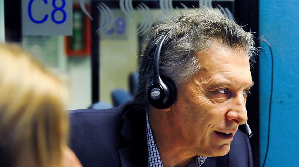 Macri visitó una sede de la Anses