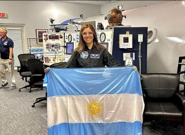 Noel de Castro, la joven salteña que hará historia en el espacio