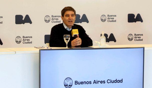 Fernán Quirós, ministro de Salud de la Ciudad de Buenos Aires