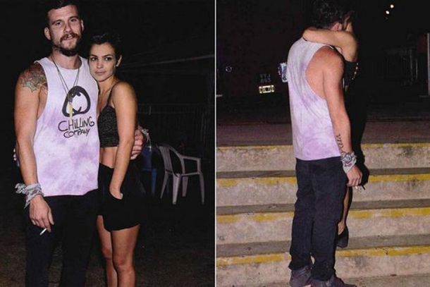 Agustina Cherri, a los besos con su nuevo novio