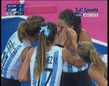 El durísimo golpe contra una de las Leonas en la final por el oro