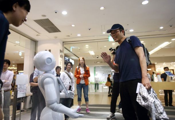 Pepper, el robot que ya trabaja en un banco japonés