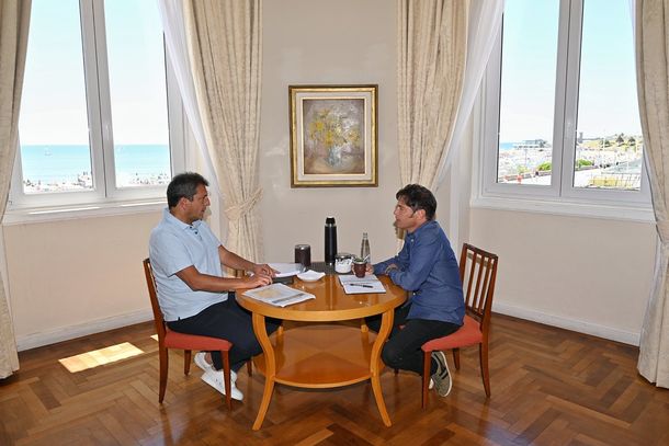 De qué hablaron Massa y Kicillof en Mar del Plata