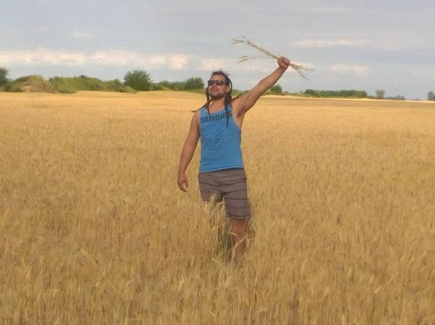 Sebastián Romero en el campo: el Hombre Mortero está en la clandestinidad