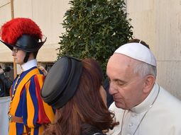 Cristina llamó al Papa para darle el pésame por la muerte de sus familiares