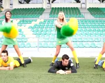 Divertido video de jugadores eslovacos al ritmo de la canción