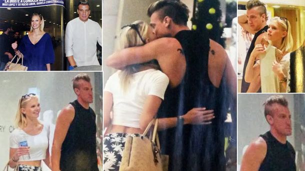 Maxi López sigue con su vida: trajo al país a su novia sueca para presentarla en familia