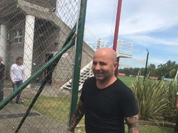 sampaoli se dio un gusto y fue a ver la practica de river sampaoli se dio un gusto y fue a ver la practica de river