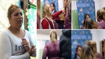 Eliana Romero, la mamá que atacó a la maestra Eliana Romero, la mamá que atacó a la maestra