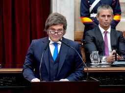 Javier Milei en el Congreso Javier Milei en el Congreso