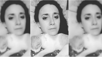 El llanto de Naiara Awada El llanto de Naiara Awada