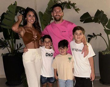 El posteo familiar de Messi por Año Nuevo