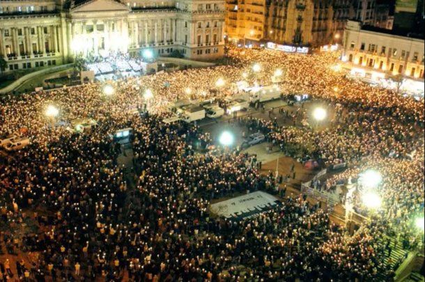 El asesinato de Axel Blumberg generó un multitudinario reclamo por más seguridad.