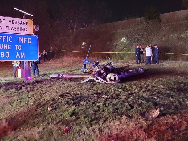 Nashville: cinco muertos por una avioneta que se estrelló en una autopista