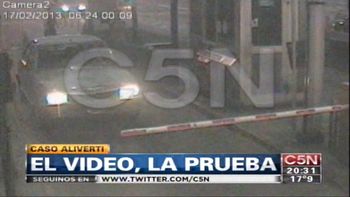 el video que muestra cuando el hijo de aliverti llegaba al peaje el video que muestra cuando el hijo de aliverti llegaba al peaje