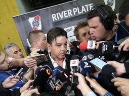 Marcelo Gallardo en conferencia de prensa