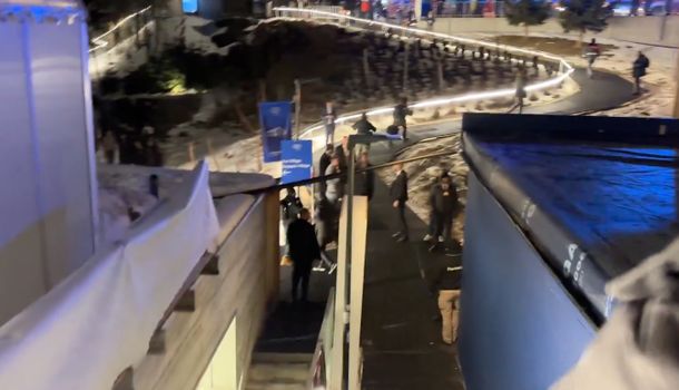 Alerta: por qué evacuaron la sede del Foro Económico de Davos donde expuso Javier Milei