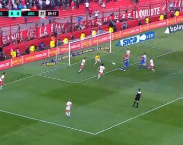 Así fue el gol de Tigre ante Argentinos Juniors