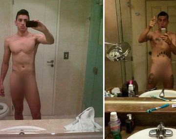 Ivan Bella y Juan Manuel Trejo, desnudos.