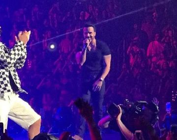 Justin Bieber con Luis Fonsi